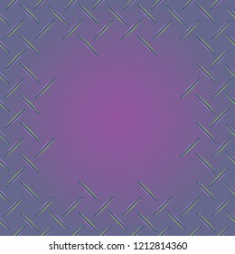Abstract tender frame with ornament of mixed lines.