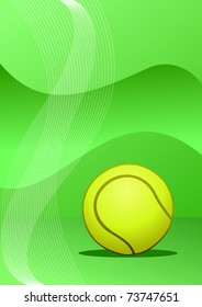 Abstract tennis background