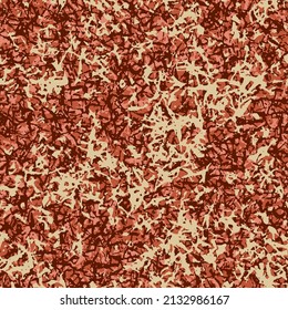 Abstract Terracotta Mottled Textured Pattern