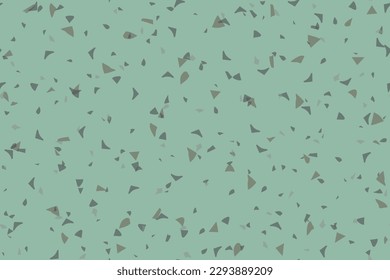 Abstract Terrazzo Pattern. Marble Seamless Organic Design. Gray Mosaic Glass Background. Terrazzo Stone Marble Pattern. Vector Rock Italian Texture. Stone Concrete Irregular Art. Floor Venetian Print