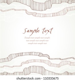Abstract text background with weaves. Template text banner