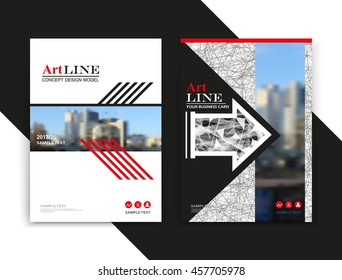 Abstract text frame surface. Black, white a4 brochure cover design. Urban city view title sheet model. Creative vector front page. Ad banner form texture. House figure icon. Flyer fiber font. Art line
