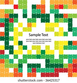 Abstract text pattern