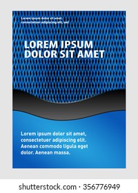 Abstract for text, Vector flyer
