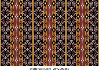 abstract textile fabric design seamless pattern