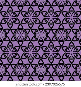 Abstract textile geometric floral pattern background, luxury pattern, stylish vector texture