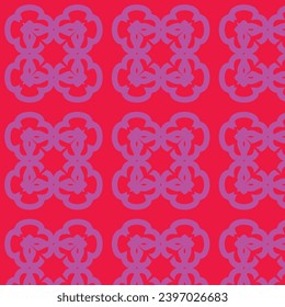 Abstrakter, geometrischer, floraler Hintergrund, luxuriöses Muster, stylische Vektorstruktur