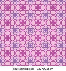 Abstrakter, geometrischer, floraler Hintergrund, luxuriöses Muster, stylische Vektorstruktur