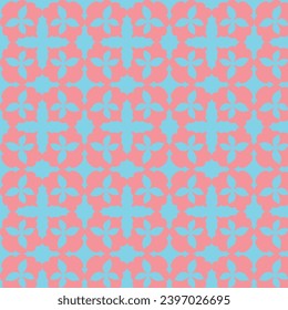 Abstract textile geometric floral pattern background, luxury pattern, stylish vector texture