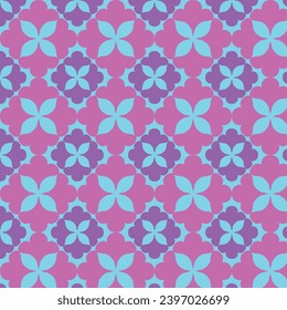 Abstract textile geometric floral pattern background, luxury pattern, stylish vector texture