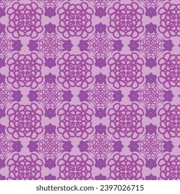 Abstract textile geometric floral pattern background, luxury pattern, stylish vector texture