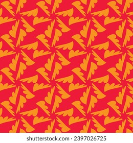 Abstract textile geometric floral pattern background, luxury pattern, stylish vector texture