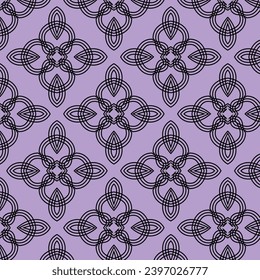 Abstract textile geometric floral pattern background, luxury pattern, stylish vector texture