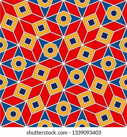 Abstract textile pattern. Background. Wallpaper. Curtains.