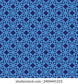 Abstract Textile pattern design floral texture background