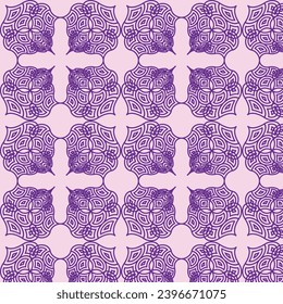 Abstract textile pattern geometric floral pattern background, luxury pattern, stylish vector design