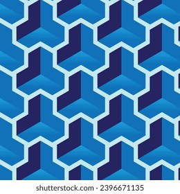 Abstraktes Stoffmuster, geometrischer, floraler Hintergrund, luxuriöses Muster, stilvolles Vektordesign