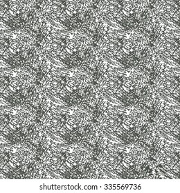 Abstract textile pattern seamless texture of ink strokes