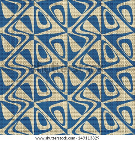 Abstract textile print. Seamless pattern. Vector.