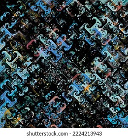 Abstract Textile Seamless design,Optical illusion,gradient surface.background design.multible dark zigzag wave crystal background design.Mosaic,tile,textile,Indonesia,wall design.
