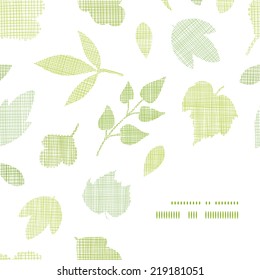Abstract textile texture frame corner pattern background