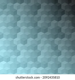 Abstract texture from 3d cubes surface, background from geometric shapes, vector illustration 10eps