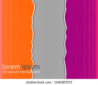 abstract texture background 3d torn paper concept