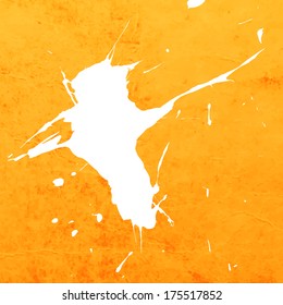 Abstract Texture Background, Black Paint Splatter, vector illustration 