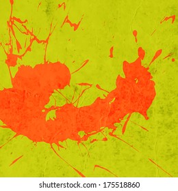 Abstract Texture Background, Black Paint Splatter, vector illustration 