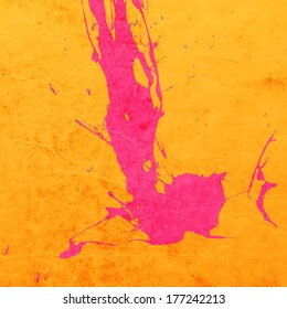 Abstract Texture Background, Black Paint Splatter, vector illustration 