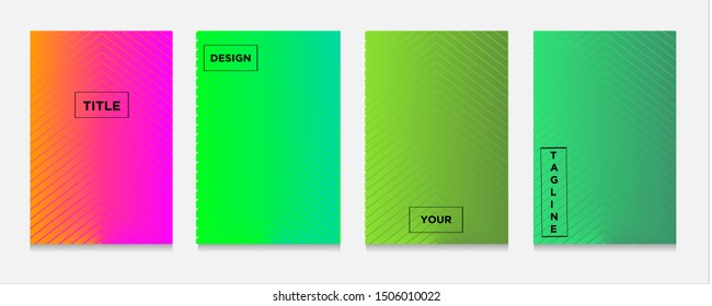 Abstract texture, background color gradient pattern. Vector geometric wave lines, cool simple modern trends design minimal geometric background patterns