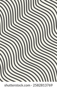 Abstract texture background with curved lines. Semless, wall decor. Irregular abstract wave lines