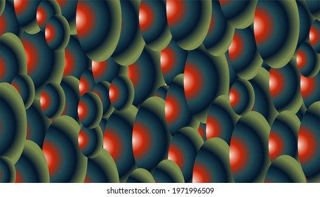 Abstract texture background with dark green and orange color