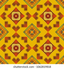 abstract texture background decorative art wall tiles pattern used for design. vector