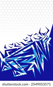 Abstract texture background with modern design illustration template for sport uniform