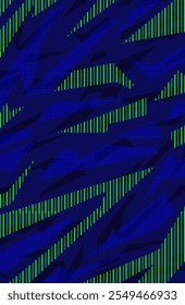 Fondo de textura abstracta y Plantilla de ilustración de diseño moderno para uniforme deportivo
