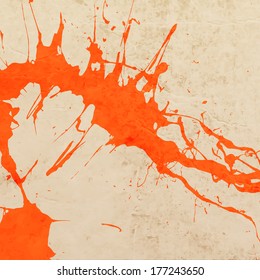 Abstract Texture Background, Paint Splatter, vector illustration