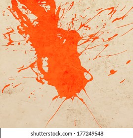 Abstract Texture Background, Paint Splatter, vector illustration 