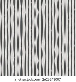 Abstract texture background, vertical brushstrokes vector illustration. Matting fabric texture seamless pattern. Gunny imitation wallpaper. allover print