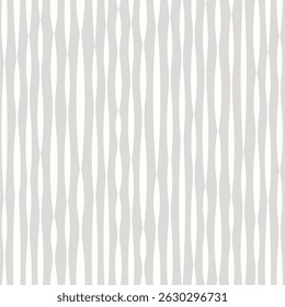 Fundo de textura abstrata, ilustração de vetor de pinceladas verticais. Padrão sem costura de textura de tecido de emparelhamento. Papel de parede imitação Gunny. impressão allover