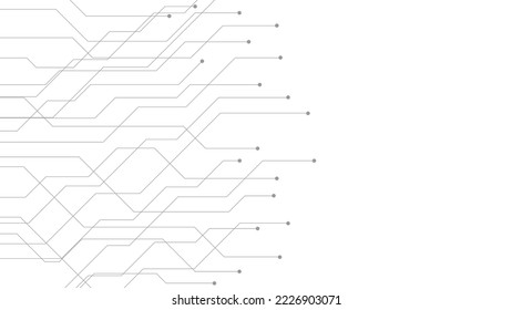 abstrakte Texturhintergrund, weiß-graue Technologie geometrische Technologie modern. Konzept der High-Tech-Digitaltechnologie.