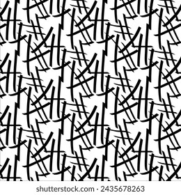 Abstract texture of black elements on a white background.