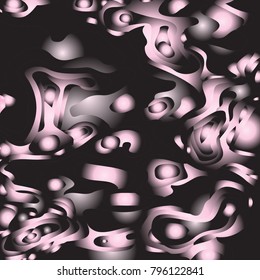 Abstract texture. Black and pink color. Futuristic gradient background, vector illustration.