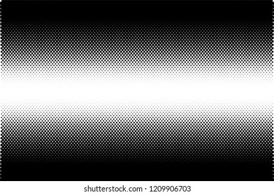 Abstract texture with black squares on a white background