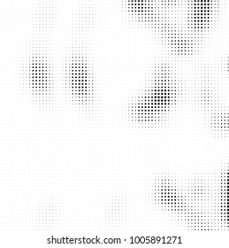 Abstract texture black and white halftone