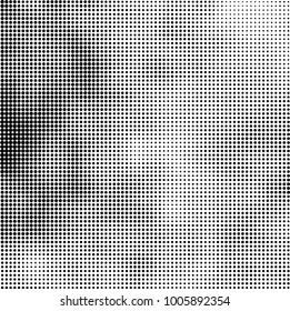 Abstract texture black and white halftone