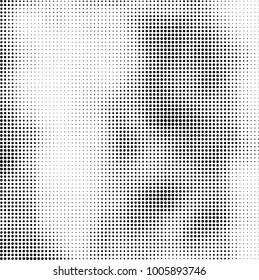 Abstract texture black and white halftone