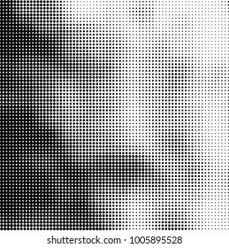 Abstract texture black and white halftone