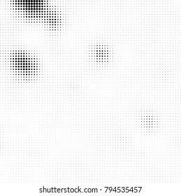 Abstract texture black and white halftone