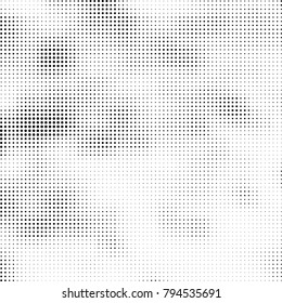 Abstract texture black and white halftone